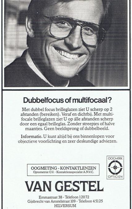 1985 Adv. Dubbelfocus of Multifocaal