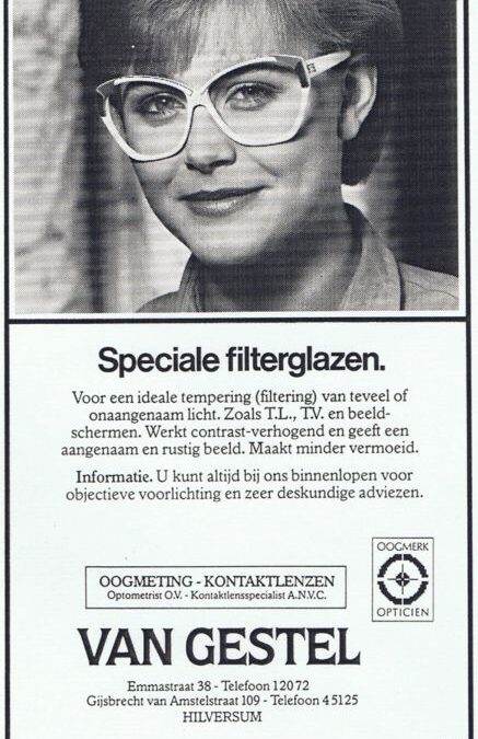 1985 Adv. Speciale Filterglazen